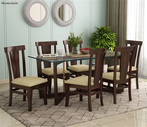 Glass Dining Table Buy Glass Dining Table Set Online Upto 70 Off