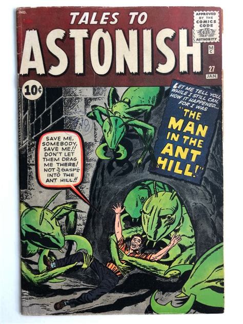 Tales To Astonish 27 1st Appearance Of The Ant Man Catawiki
