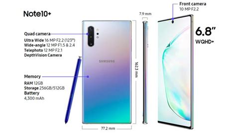 10 mp, f/2.2, 26mm (wide), 1.22µm, dual pixel pdaf. Móviles: UNBOXING | Samsung Galaxy Note 10 Plus por dentro ...