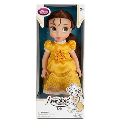 New Belle 16 Princess Doll Disney Store Animators Collection With