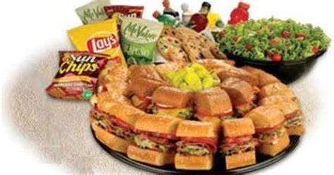 Giant Food Party Platters Share The Warmth With Quiznos Catering Things To Wear Pinterest