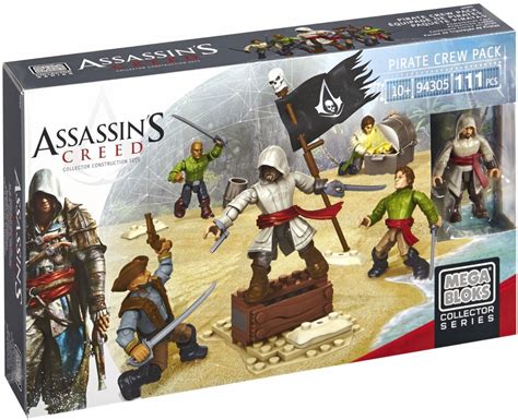 Mega Bloks Assassin S Creed Pirate Crew Pack Set Walmart Com