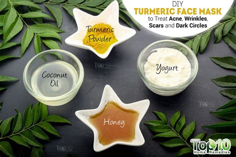 Diy Turmeric Face Mask To Treat Acne Wrinkles Scars And Dark Circles
