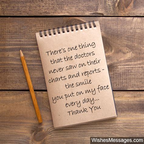 Thank You Notes For Nurses Quotes And Messages To Say Thanks