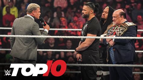 Top 10 Raw Moments Wwe Top 10 March 20 2023 Youtube