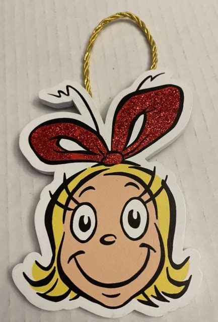 Dr Seuss Cindy Lou Who Ornament How The Grinch Stole Christmas 475 In