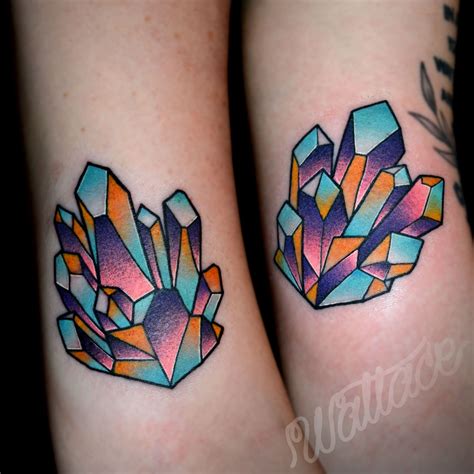 15 Sparkling Crystal Tattoos Crystal Tattoo Tattoos Cool Tattoos