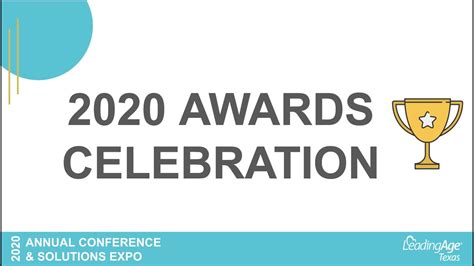 2020 Awards Celebration Youtube