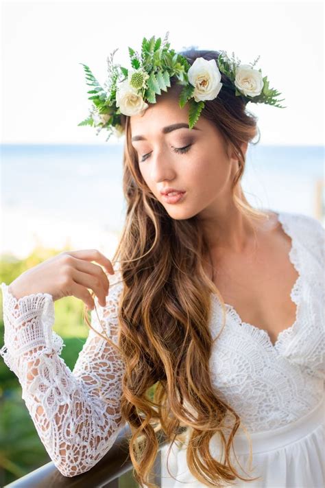 23 Gorgeous Beach Wedding Hairstyles From Real Destination Weddings