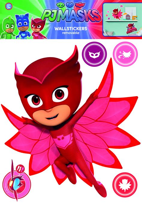 Pj Masks Owlette Wall Stickers And Decorations By Imagicom Imagicom