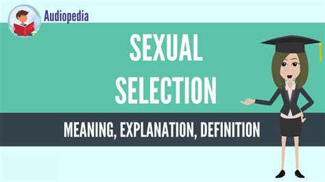 what is sexual selection sexual selection definition and meaning youtube