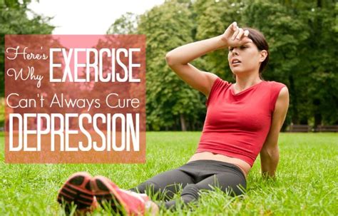 Exercise Not Always The Key To Beating Depression