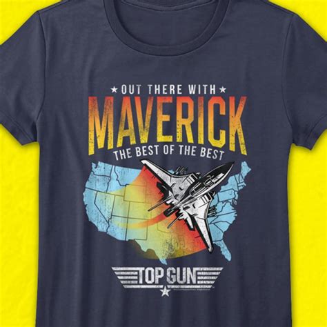 Womens Out There With Maverick Top Gun Shirt