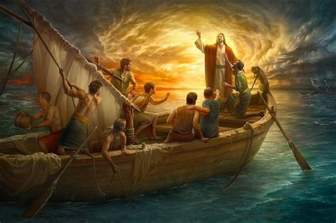 Jesus Calms The Storm Images