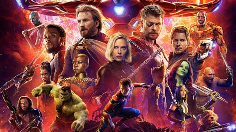 Avengers Infinity War K Poster Wallpapers Wallpaper Cave