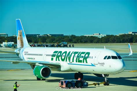 Frontier Airlines Airbus A321 211 N705fr Tampa International With