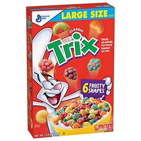 Trix Cereal American Sweets American Cereals American Food