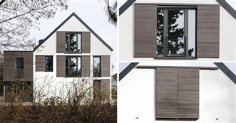 This House Is An Example Of How To Do Modern Window Shutters Contemporist