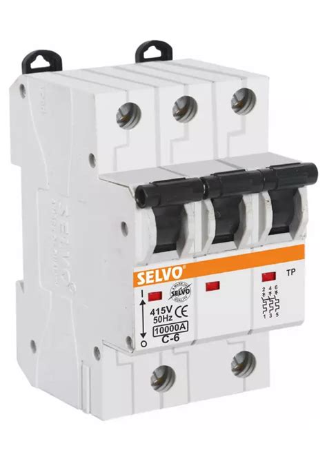Buy Selvo C 6a Three Pole Mcb Gseltpc12025 Online In India At Best Prices