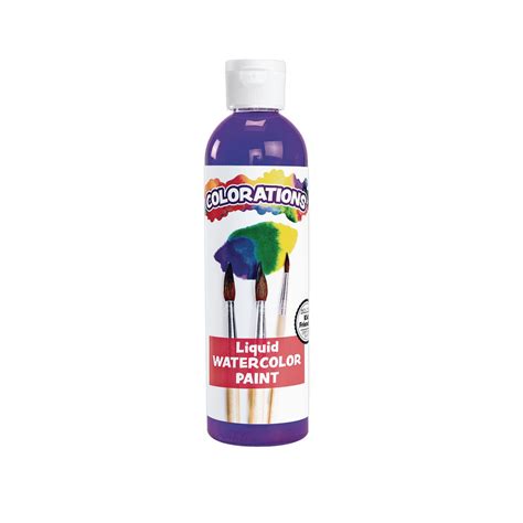 Colorations Liquid Watercolor Paint Violet 8 Oz Item Lwvi