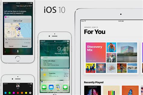 Ios 10 Will Be Available On September 13th The Verge