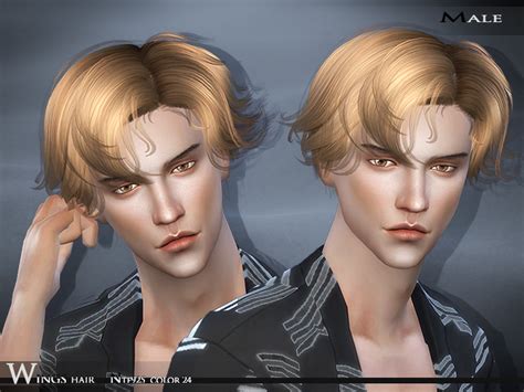 Sims 4 Male Hair Curly Mystufforigin Mid Curly Hai Retextured For