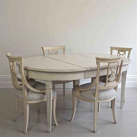 Swedish Gustavian Style Dining Table