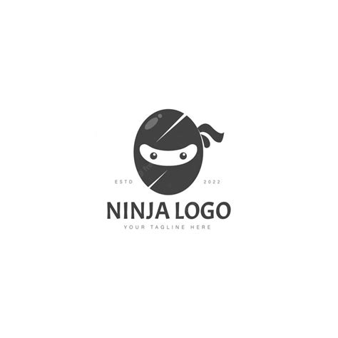 Premium Vector Ninja Logo Design Icon Illustration