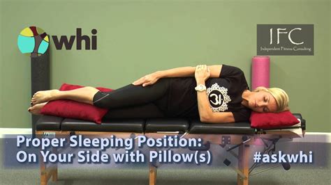 Proper Sleeping Position On Your Side With Pillow Kennesaw Chiropractor