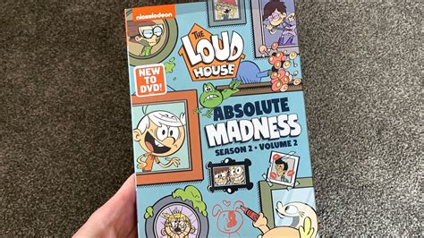 The Loud House Absolute Madness Season 2 Volume 2 Dvd Unboxing Nickelodeon Youtube