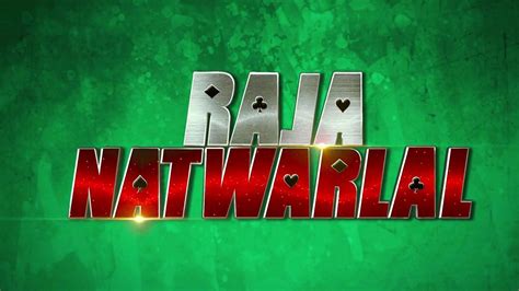 Raja Natwarlal 2014 Hd Poster Raja Name Wallpaper Hd 1920x1080