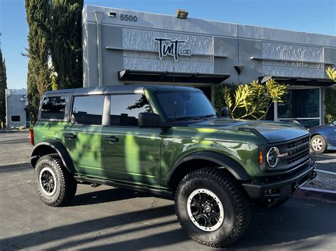 “lucky Green” 2022 Eruption Green 4dr Base Sasquatch Build Bronco6g