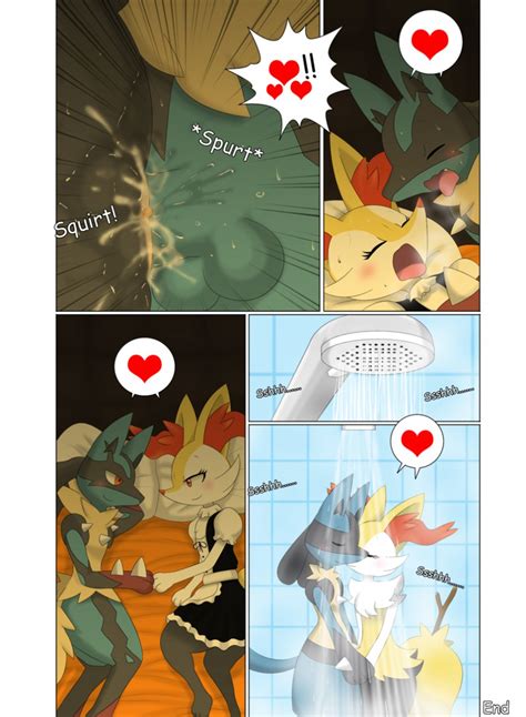 Rule If It Exists There Is Porn Of It Winick Lim Braixen Lucario Mega Lucario