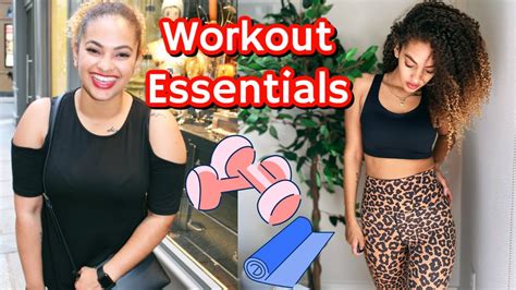 my pre workout routine workout must haves at home workout caitlyn lindsay youtube