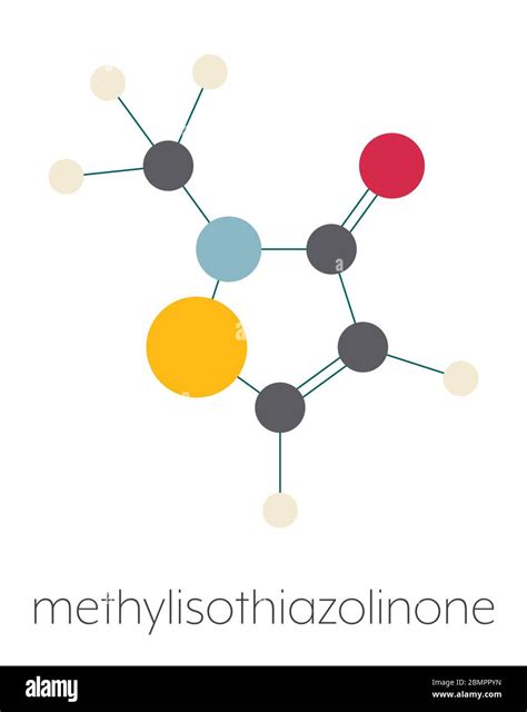 Methylisothiazolinone Mit Mi Preservative Molecule Chemical