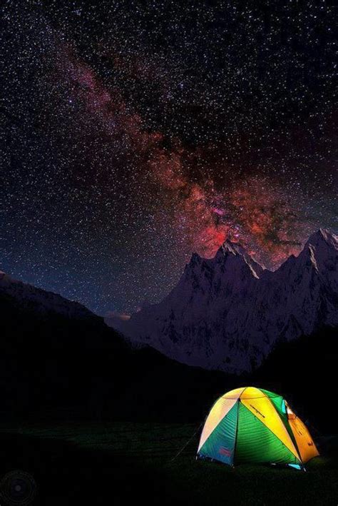 A Magical Night Overlooking Nanga Parbat The Ninth Highest Peak In The