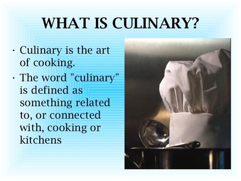Introduction To Culinary