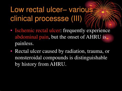Ppt Acute Hemorrhagic Rectal Ulcer Ahru Powerpoint Presentation