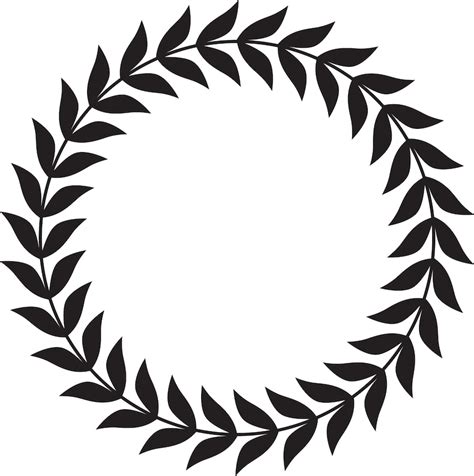 LAUREL WREATH SVG Floral Wreath Svg Cricut File Cut File | Etsy