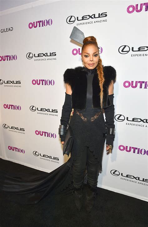 Pics Janet Jackson Honored At Out Mags Out 100 Gala Sandra Rose