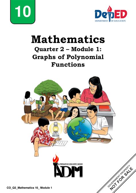 Q2m1 Sex Mathematics Quarter 2 Module 1 Graphs Of Polynomial Functions 10 Mathematics