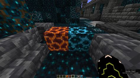 Soul Magma Block Using Sculk Vein And Blue Wool Minecraft