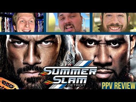 WWE SummerSlam 2023 PPV Review The ZNT Wrestling Show 125 W Jacob
