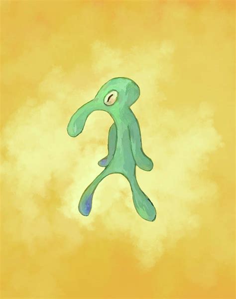 Bold And Brash Painting By Squidward Fine Art America