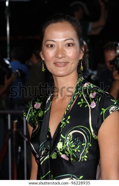 Actress Rosalind Chao Los Angeles Premiere Stock Photo