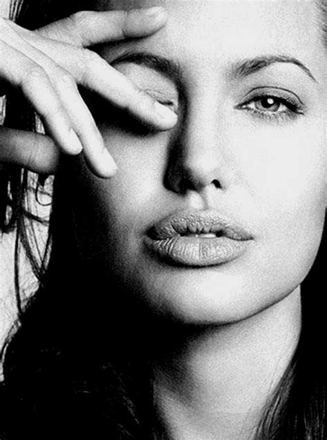 Angelina Jolie Lip Hair Celebrity Beauty Female Pictures