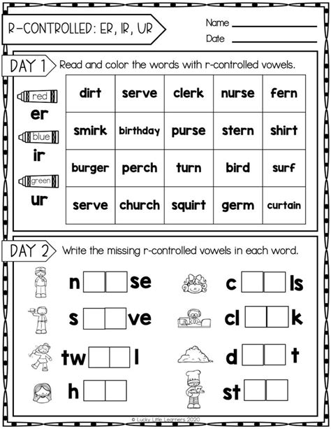 Worksheet For Beginning And Ending The Day With Pictures On It