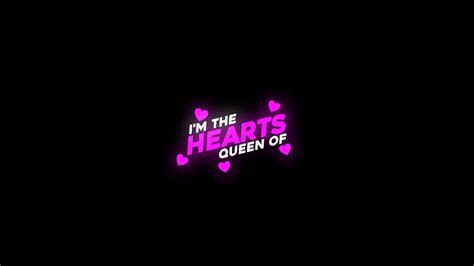 Queen Of Hearts Starla Edney Lyrics Overlay Sadit Youtube