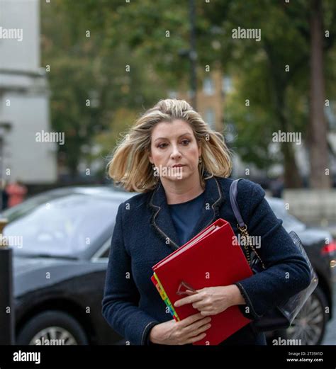 London UK 24th Oct 2023 Penny Mordaunt MP Leader Of The House Of