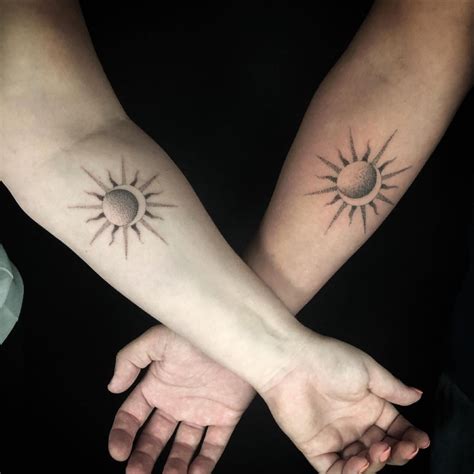 Details More Than 76 Sun And Moon Tattoo Matching Super Hot Thtantai2
